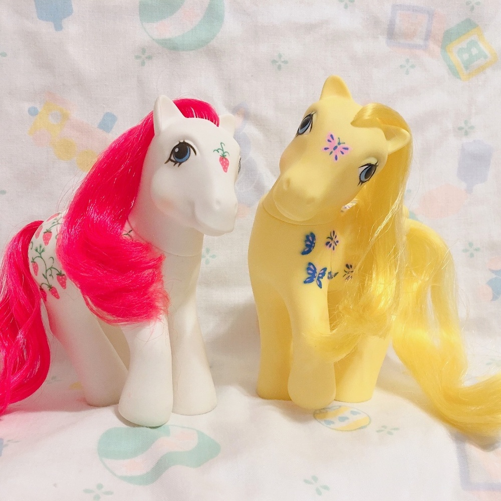 Rare 1980s Vintage G1 My Little Pony Fancy Lot